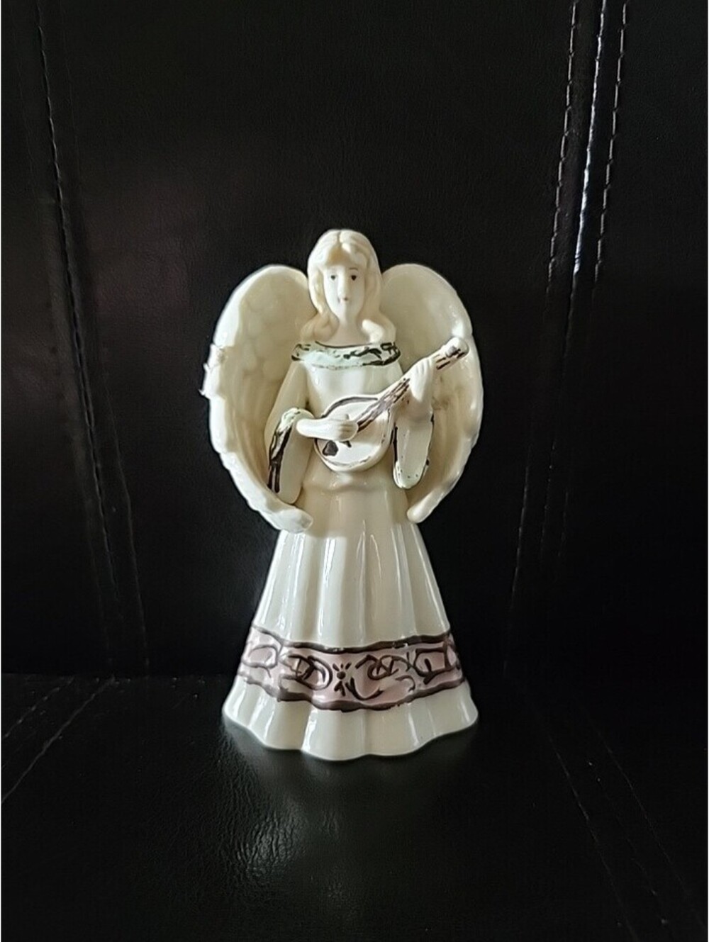 vintage Angel Bell playing guitar -Hand Painted-Vintage